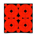 Birchwood Casey 33903 Target Spots Self-Adhesive Paper Black/Orange 3" Bullseye 40 Pack