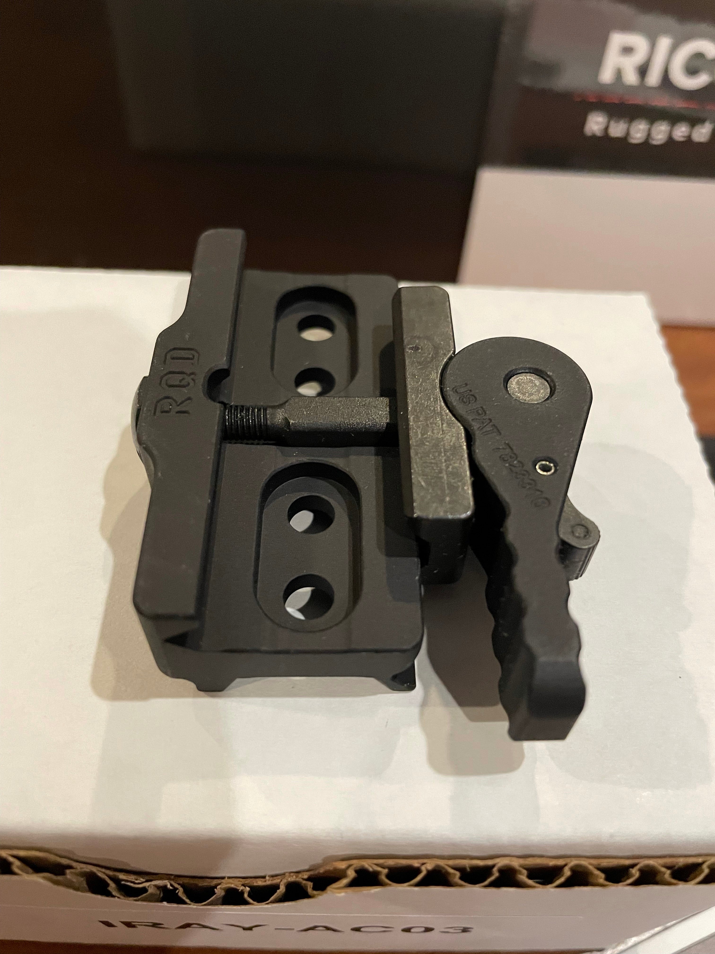 InfiRay Outdoor USA ADM American Defense Quick Release Mount Rico MK1, RH50R, RL42R, H75R, GL Series Models