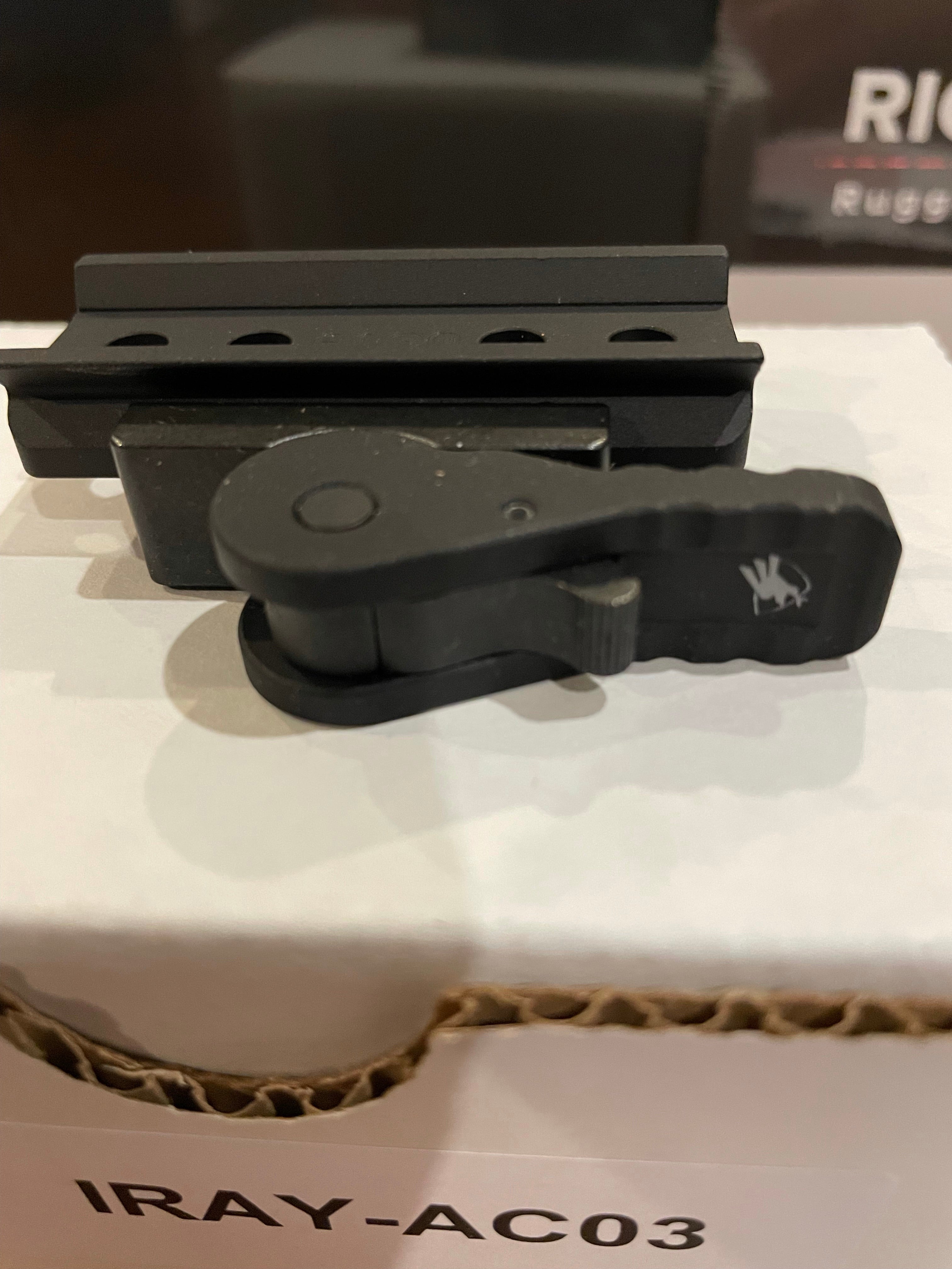 InfiRay Outdoor USA ADM American Defense Quick Release Mount Rico MK1, RH50R, RL42R, H75R, GL Series Models
