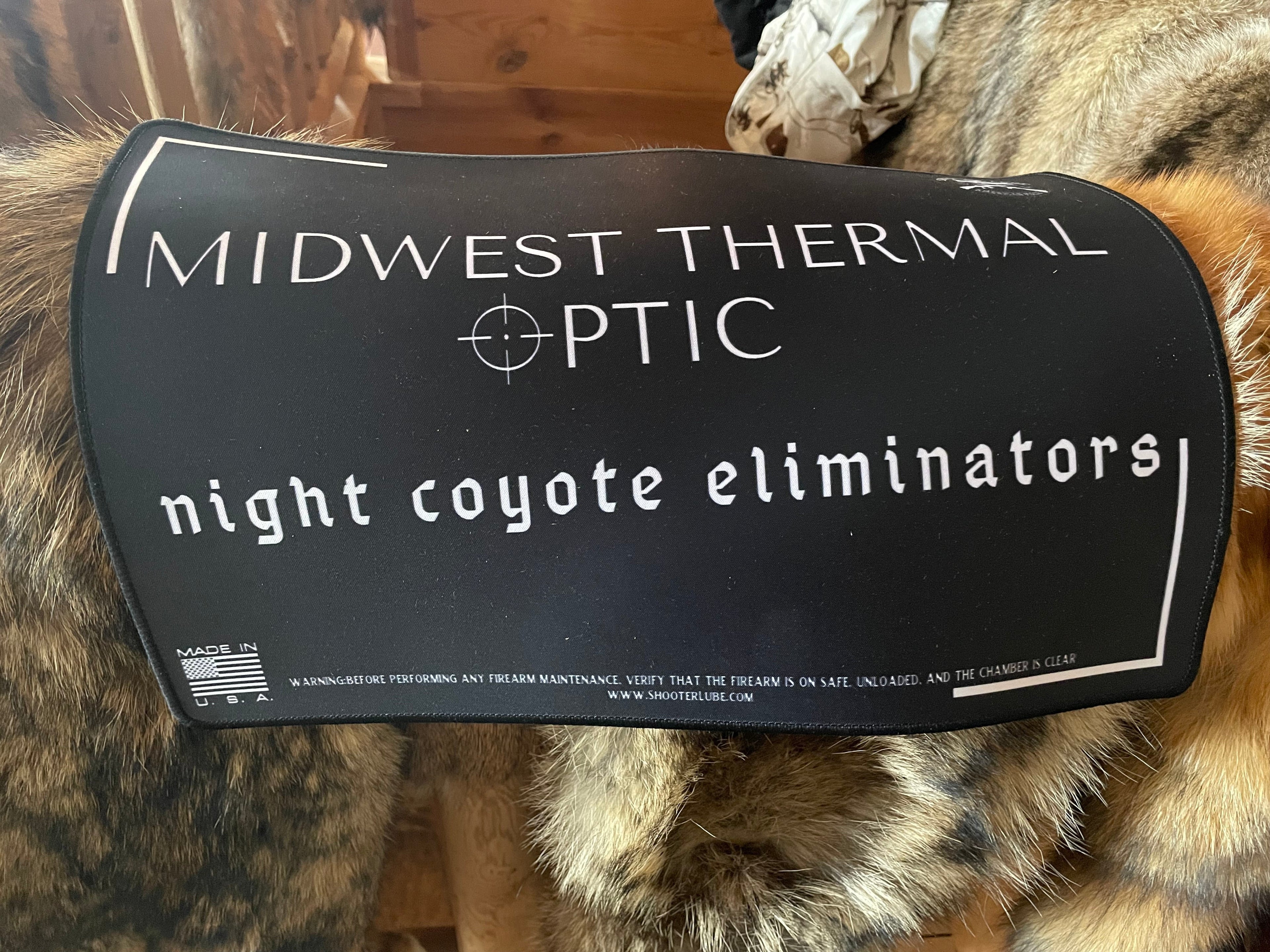 Logo Gun Cleaning Mat