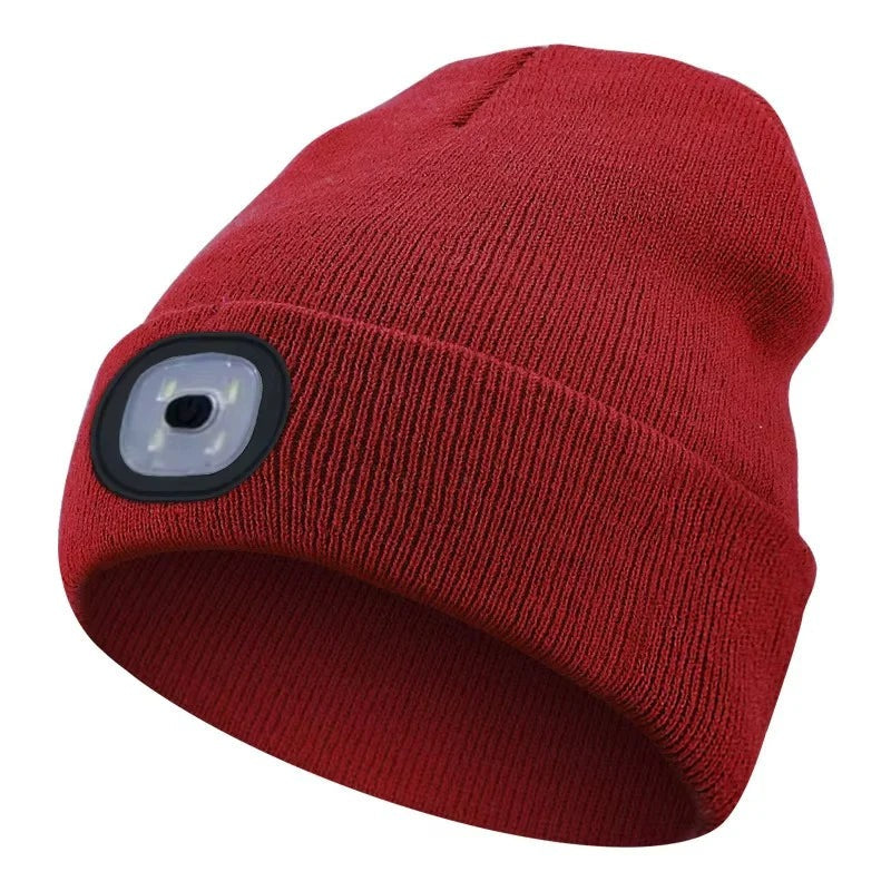 Midwest Thermal Optics LED Beanie – Rechargeable Lighted Winter Hat