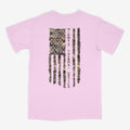 MTO Flag T-Shirt - Pink Camo - Comfort Colors