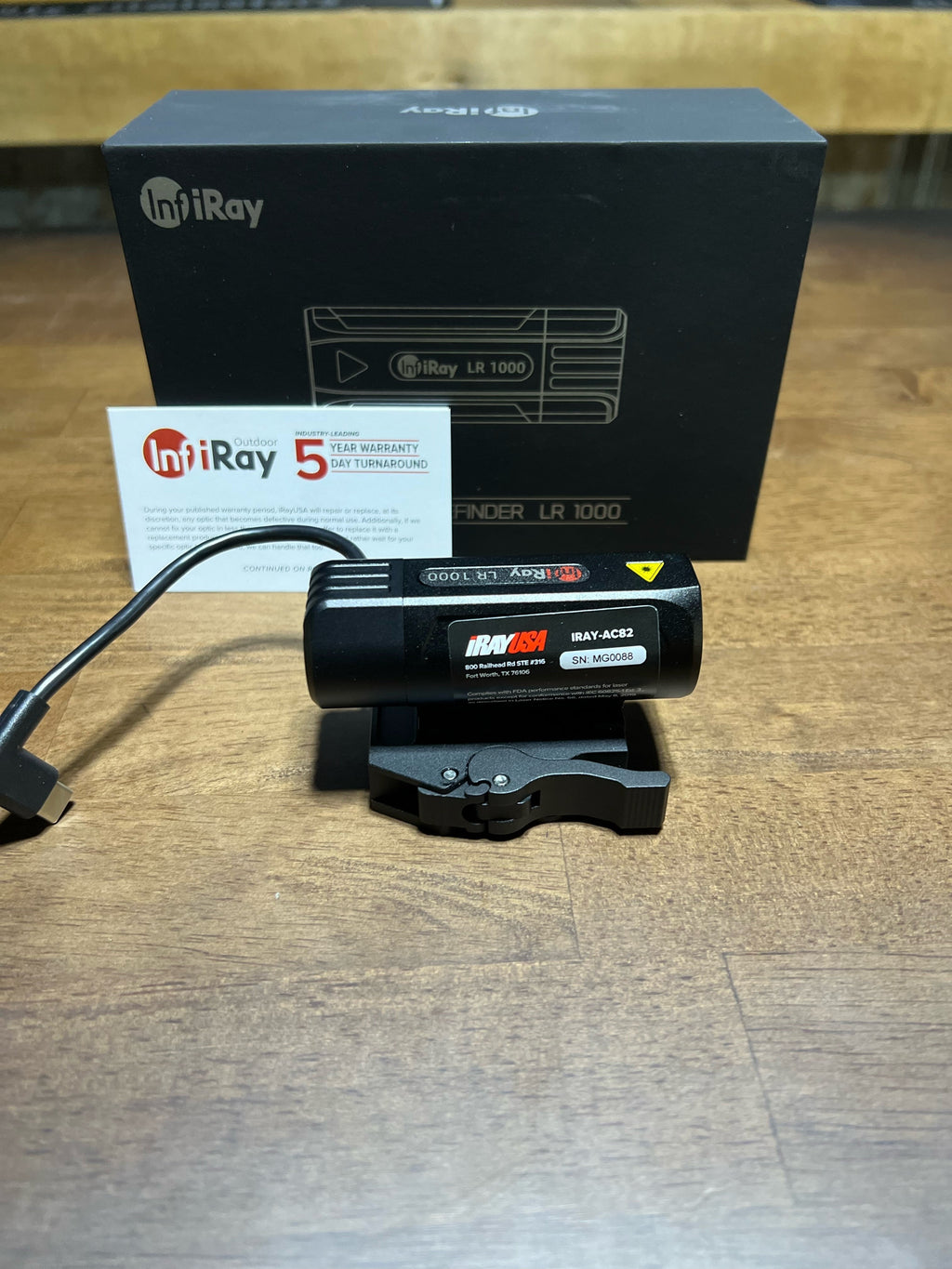 InfiRay Outdoor ILR-1000-2 Rangefinder LRF HYBRID IRAY AC82