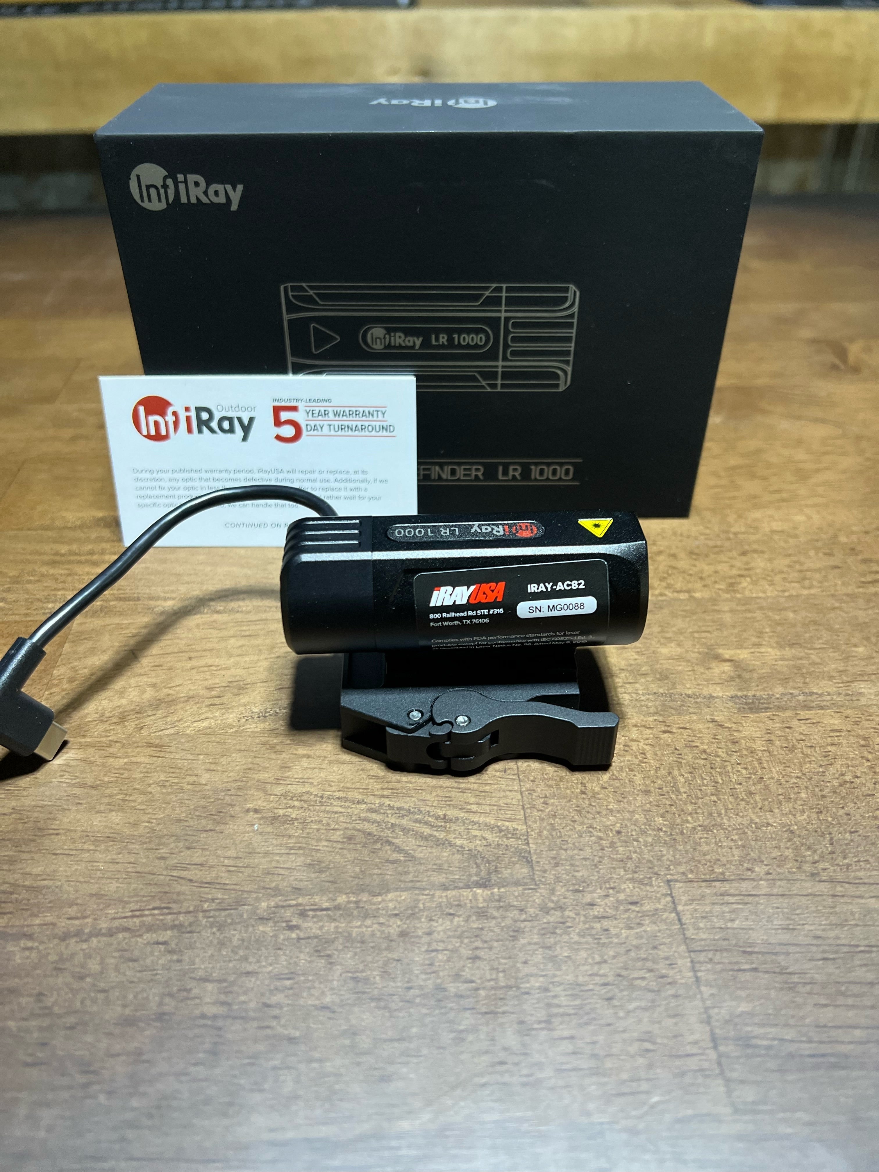 InfiRay Outdoor ILR-1000-2 Rangefinder LRF HYBRID IRAY AC82