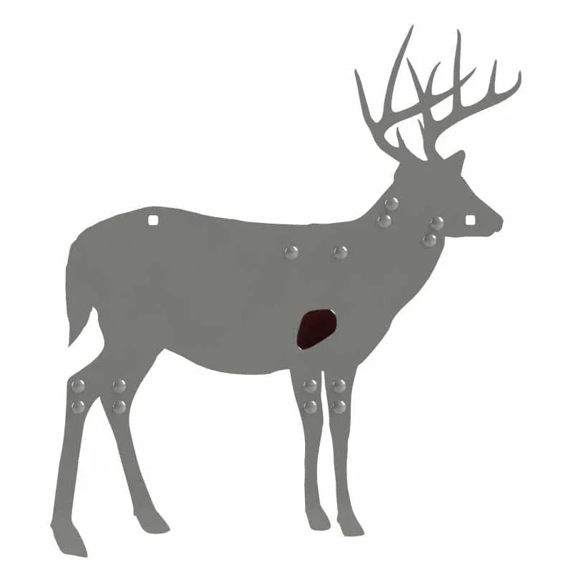 Whitetail Deer Steel Target - 50% Scale with Legs