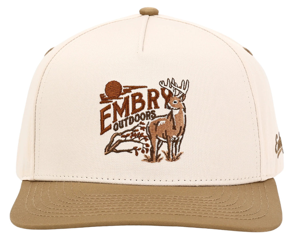 Embry Outdoors Typical Trucker Hat - Cream/Tan
