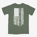 MTO Flag T-Shirt - Green - Comfort Colors