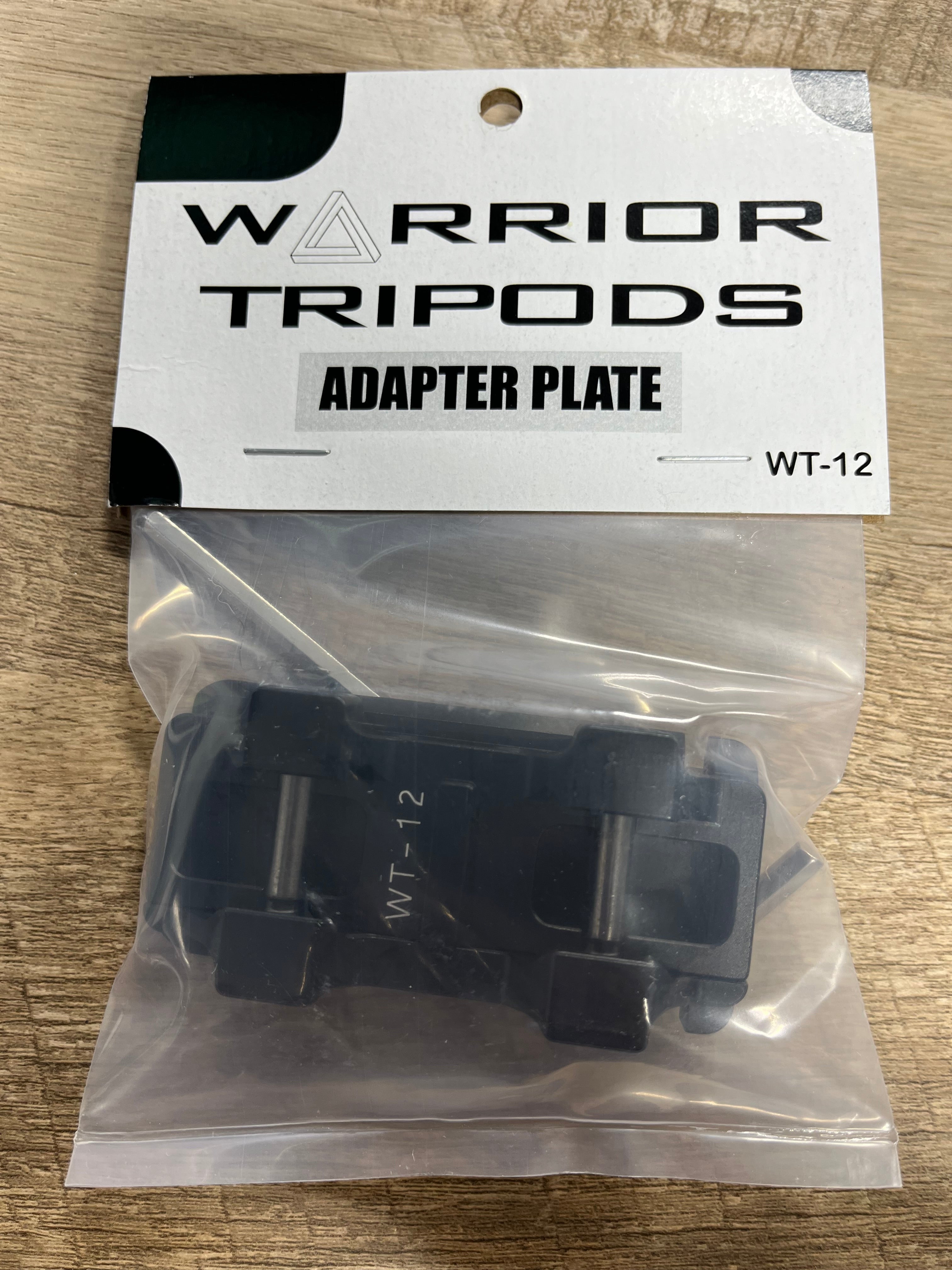 Warrior Tripods Adapter Plate (Picatinny to ARCA)