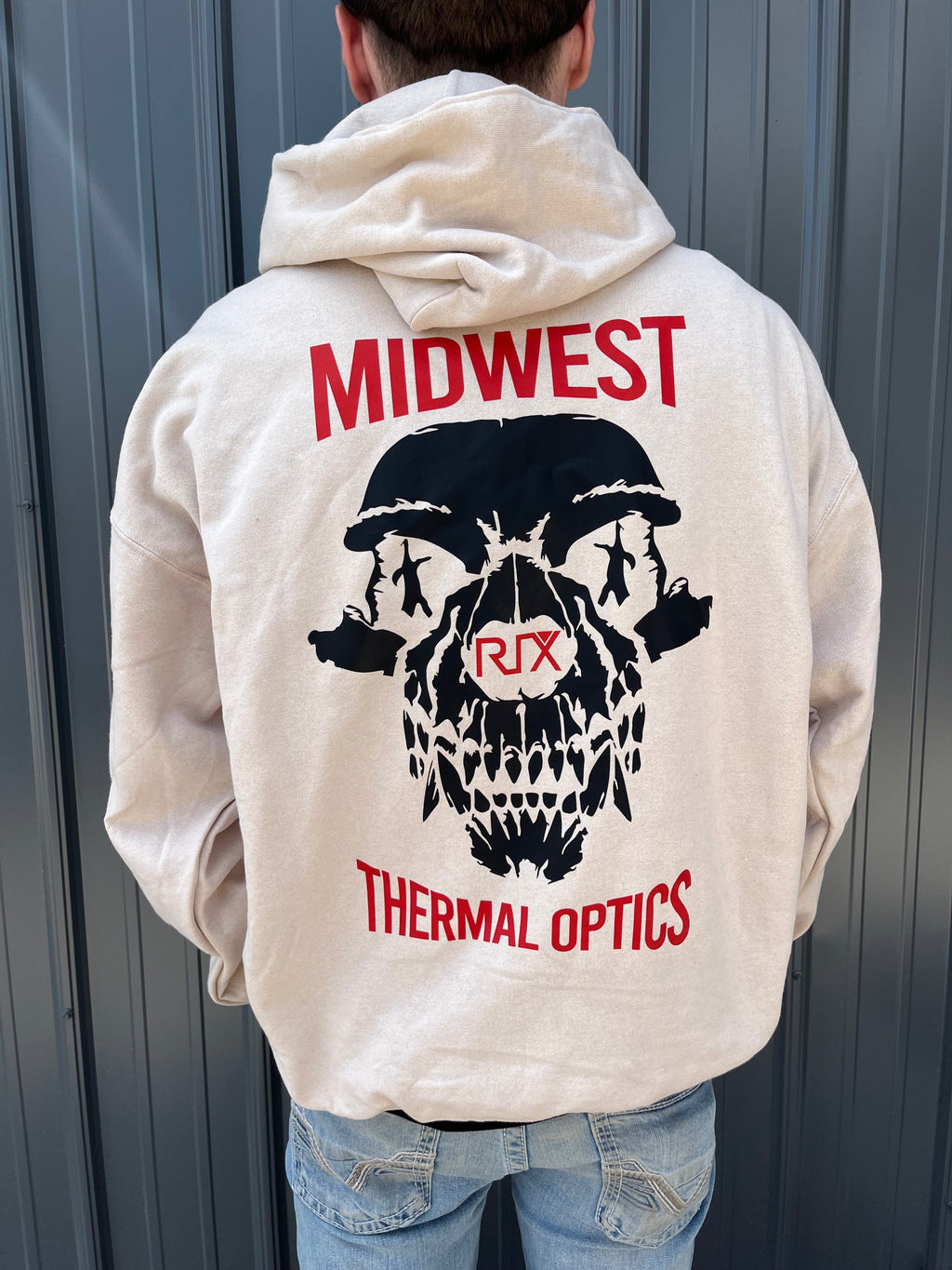 RIX Optics Skull Hooded Sweatshirt