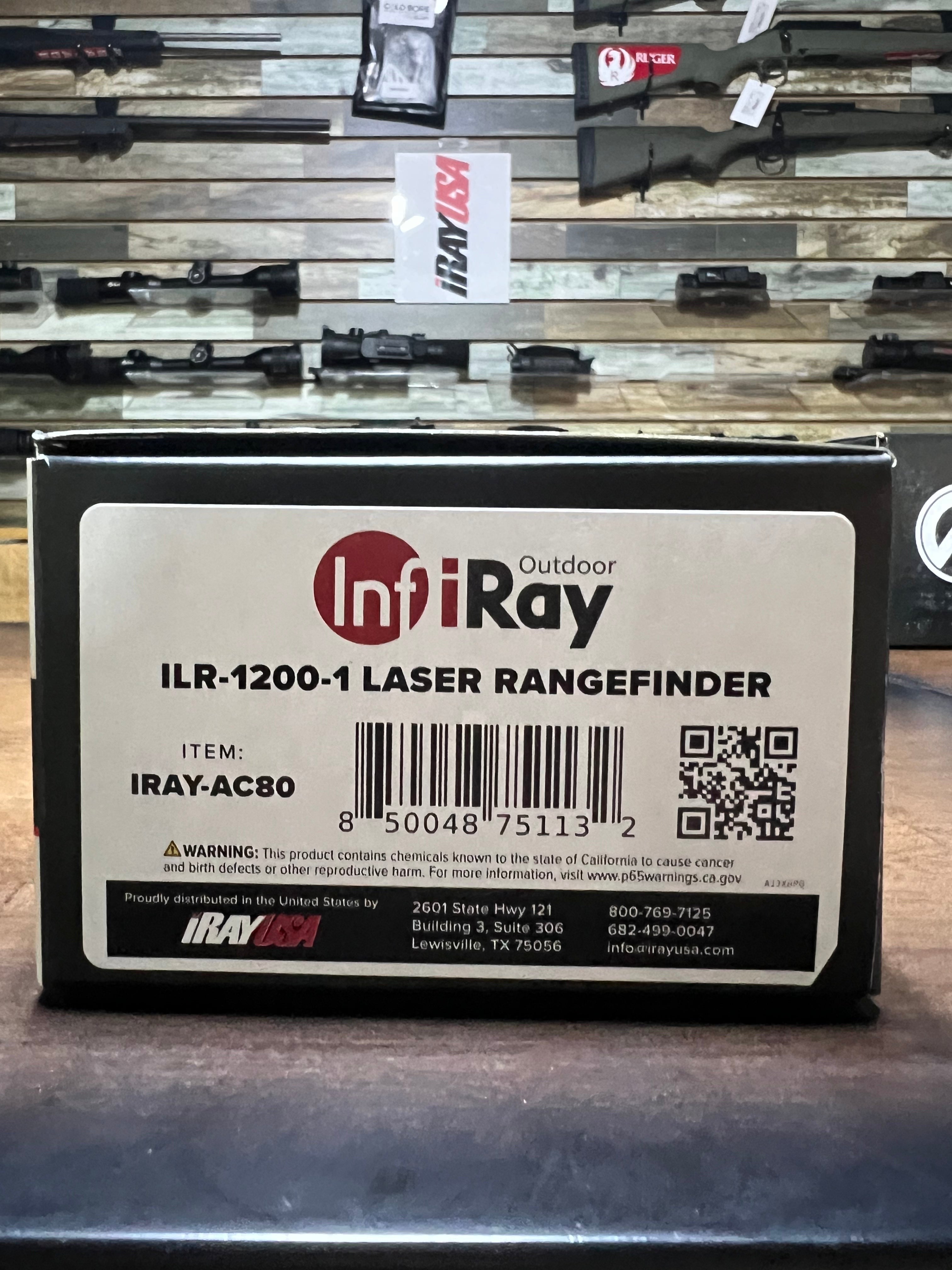 InfiRay Outdoor ILR 1200 Laser Rangefinder LRF BOLT AC80