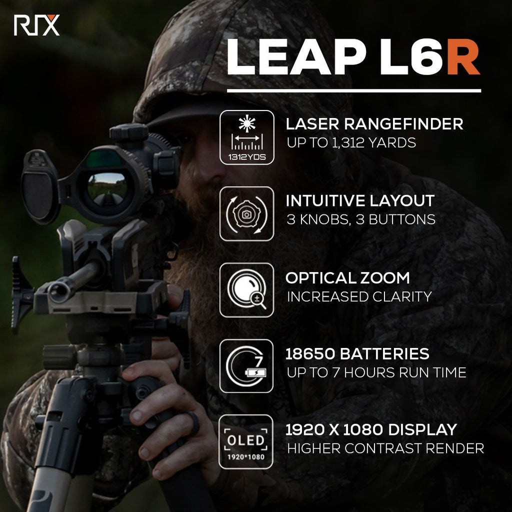 Store Demo RIX Leap L6R Thermal Imaging Scope L6 LRF