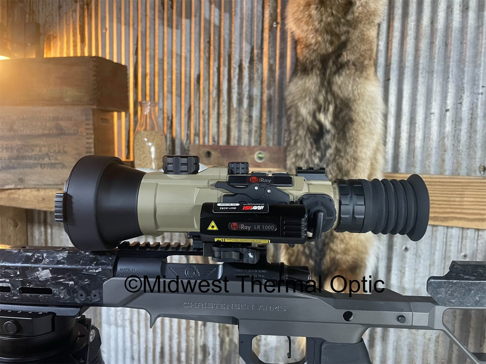 🔥250th Anniversary Sale! InfiRay Outdoor RICO HYBRID 640 75mm Thermal Scope HYH75W