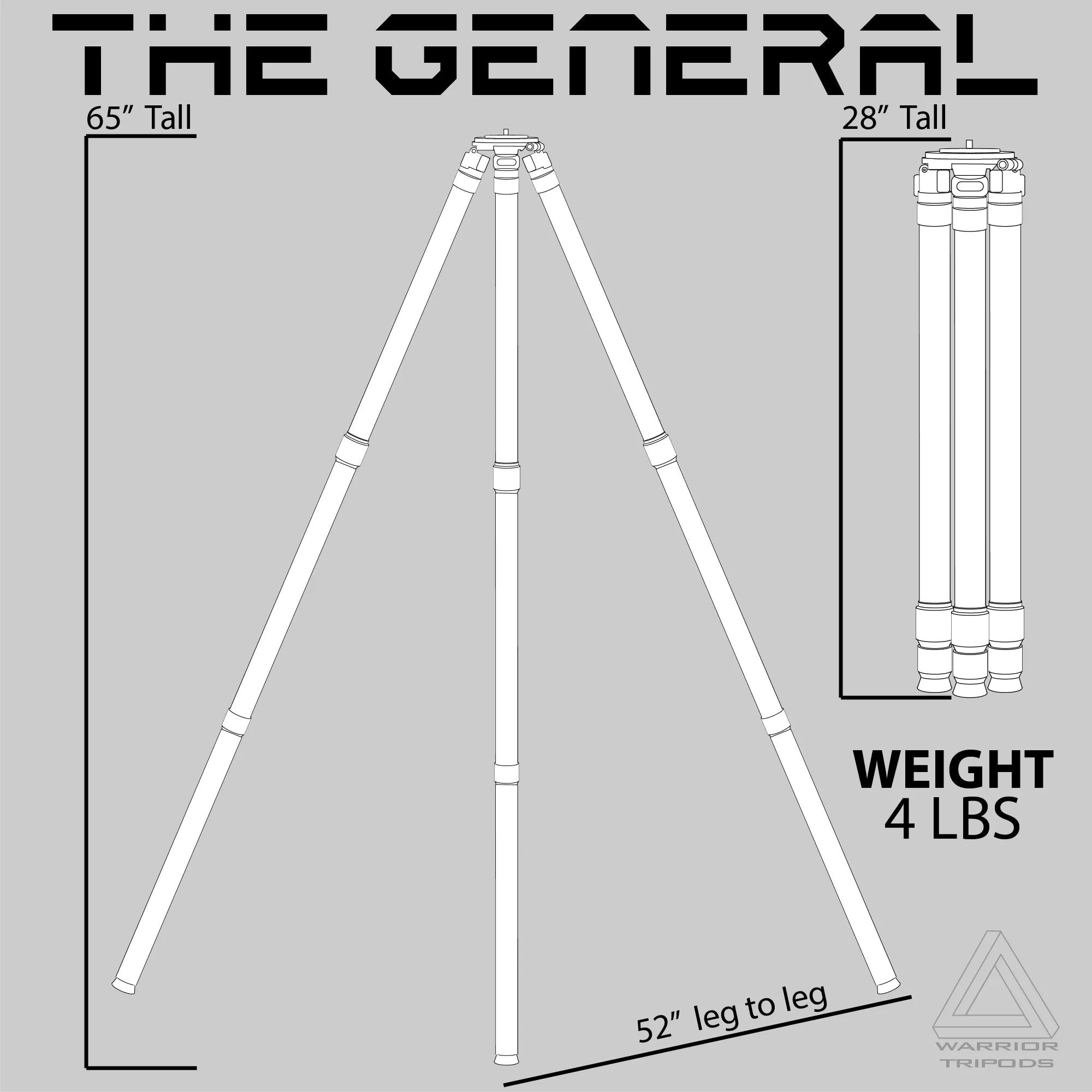 Warrior Tripods The General Tripod