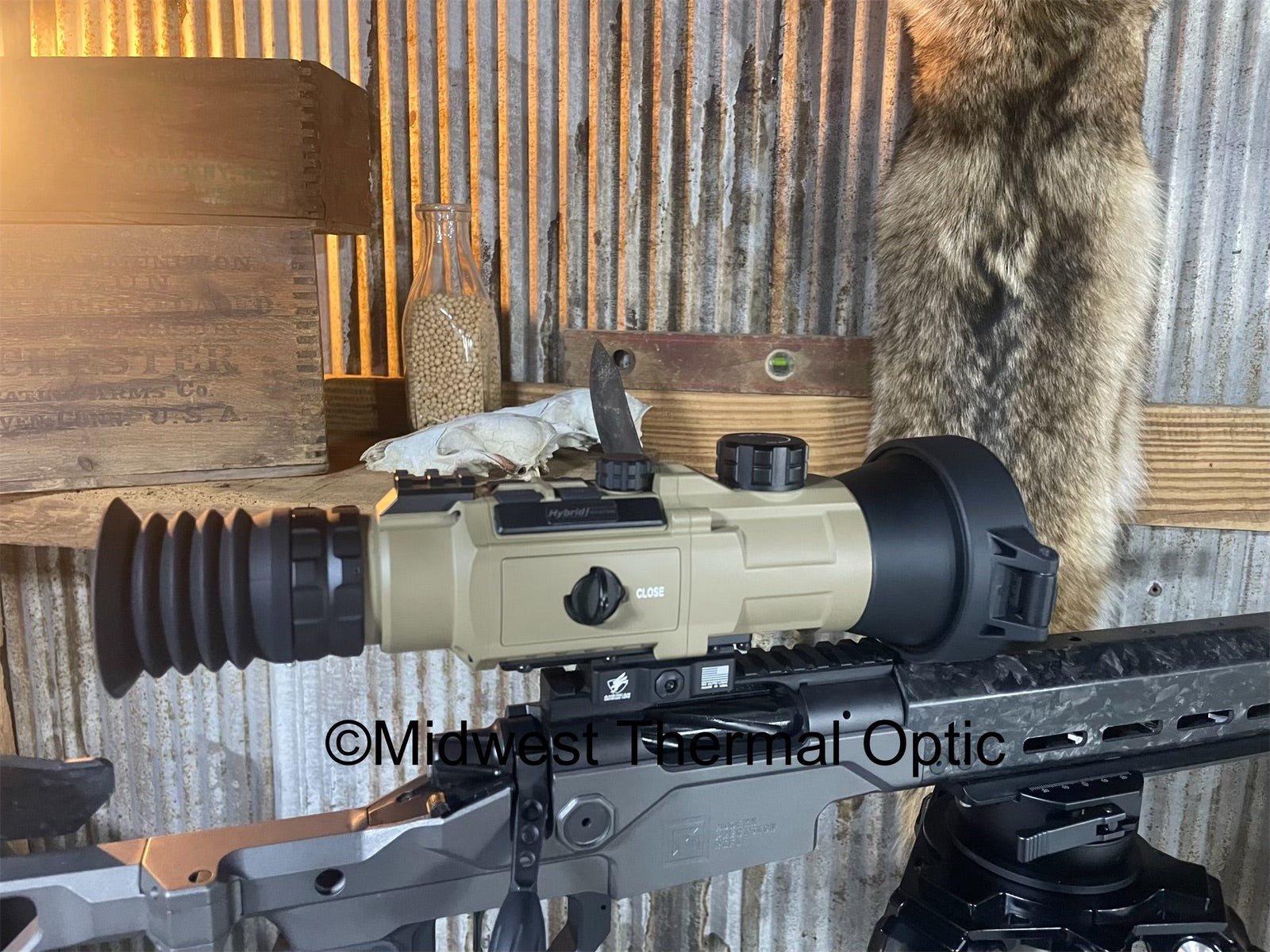 🔥250th Anniversary Sale! InfiRay Outdoor RICO HYBRID 640 75mm Thermal Scope HYH75W
