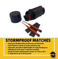 Black Beard Storm Proof Matches (Wind & Waterproof)