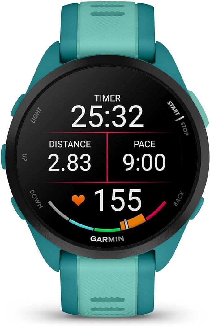 Garmin Forerunner 165 Music GPS Running SmartWatch Turquoise/Aqua